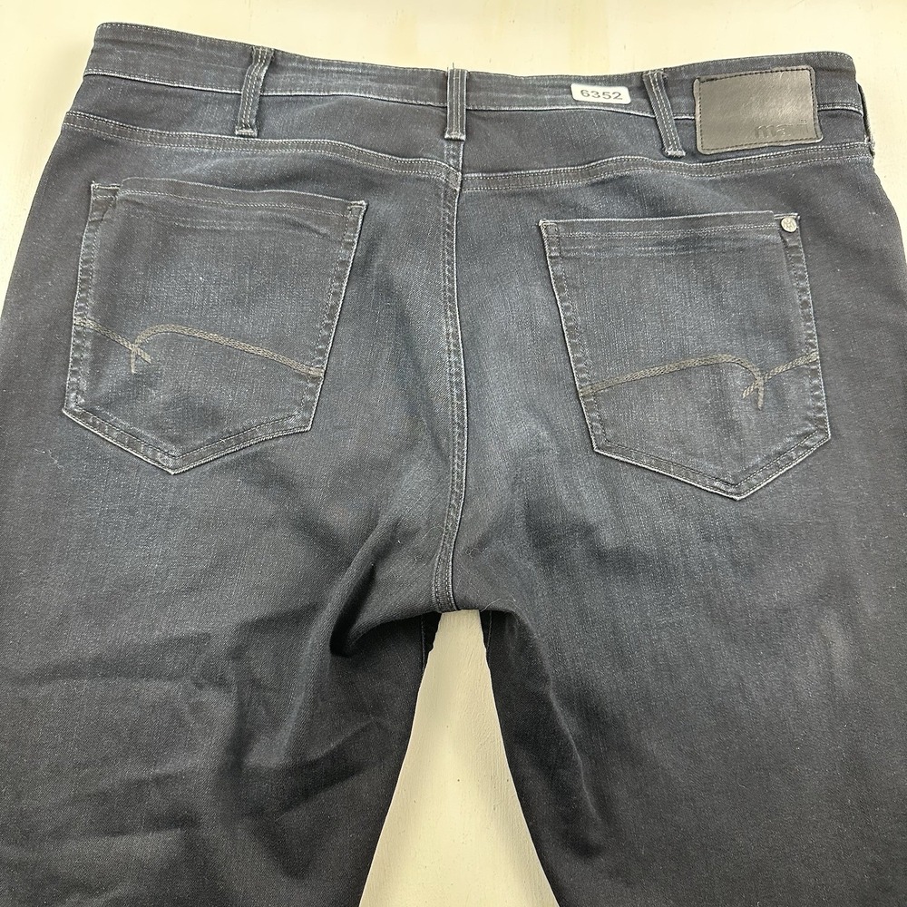 Mavi Men's Matt Relaxed‎ Straight Jeans Fits 38x29 Denim Blue Dark Wash Stretch